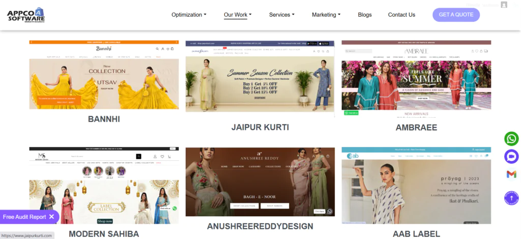 fashion brands