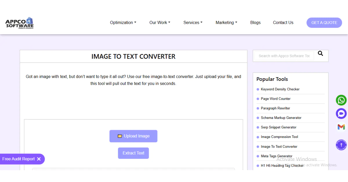 Free Image to Text Converter