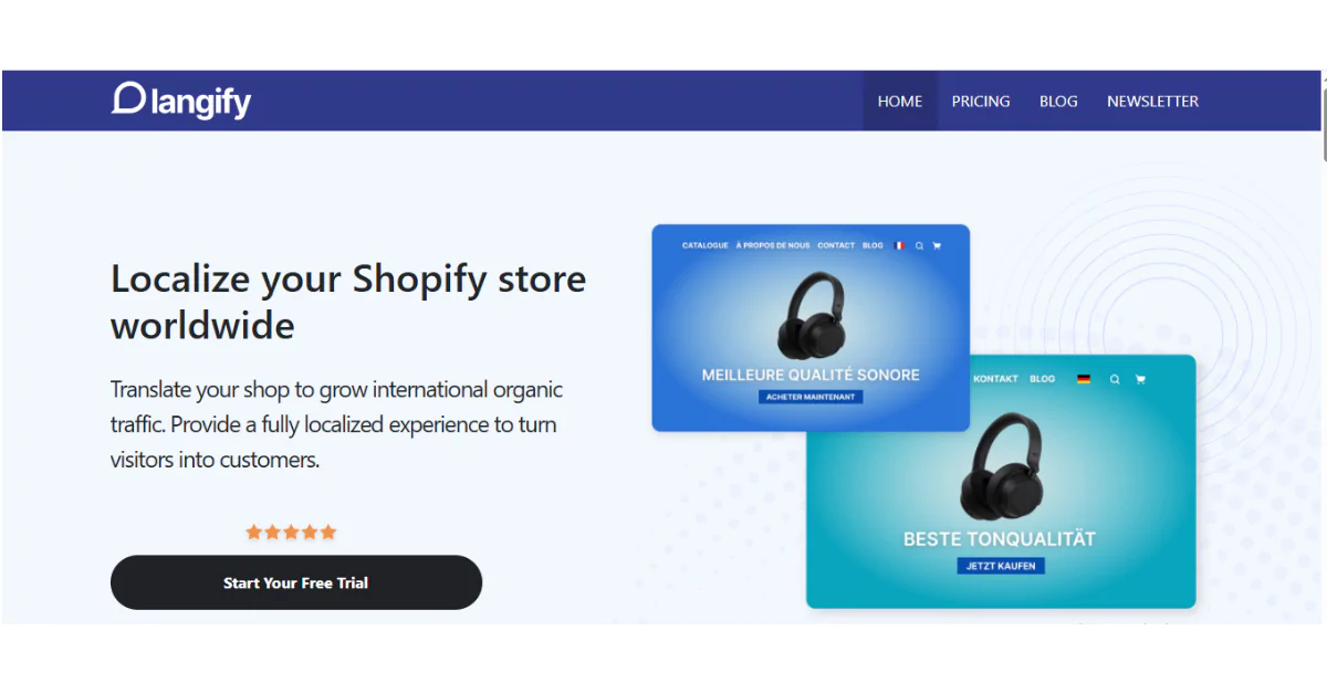 trusted Shopify translation apps