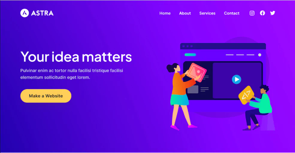 Astra Theme